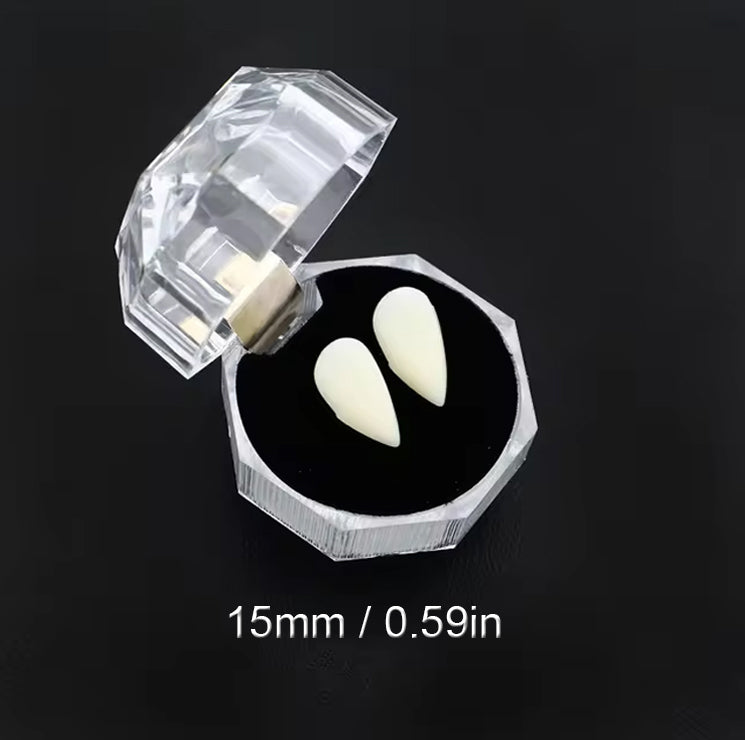 Vampire Teeth Fangs / Solid Glue Adhesive