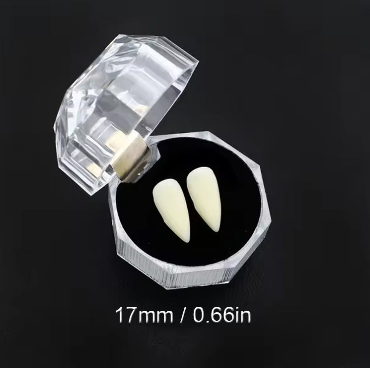 Vampire Teeth Fangs / Solid Glue Adhesive