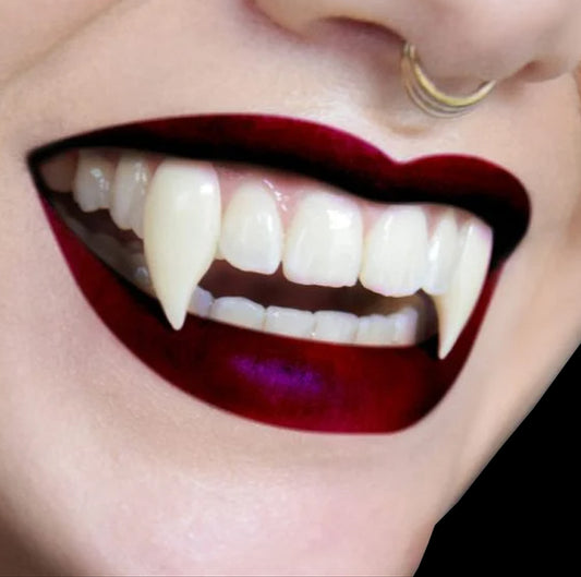 Vampire Teeth Fangs / Solid Glue Adhesive