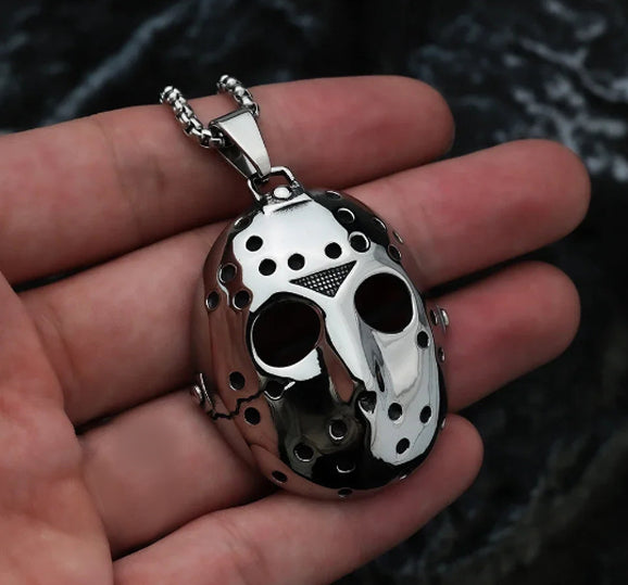 Jason Mask Necklace