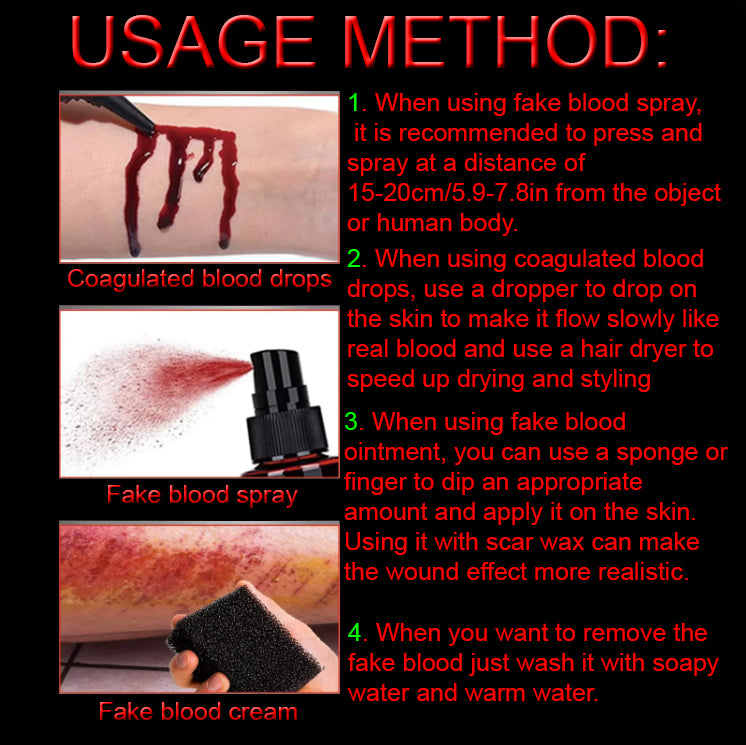 Fake Blood Makeup