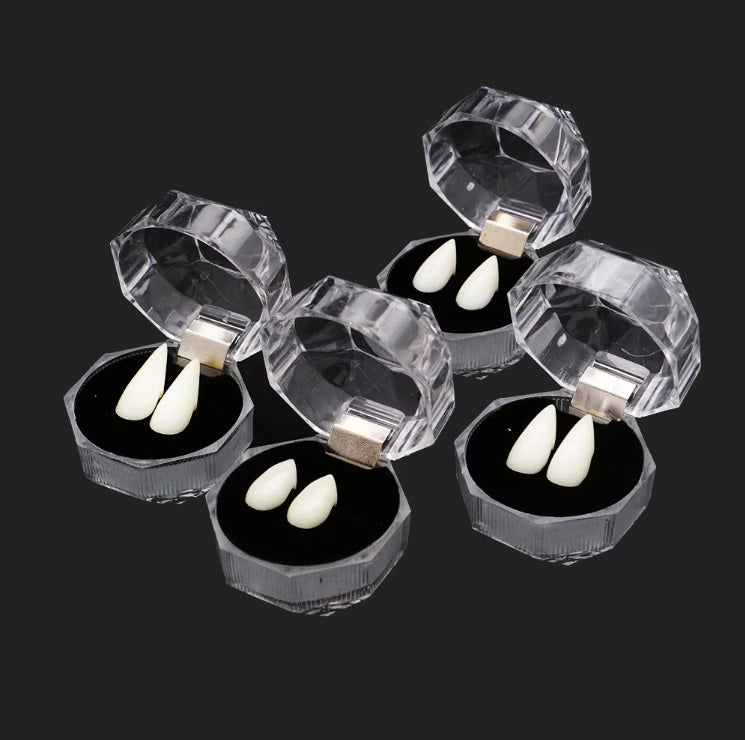 Vampire Teeth Fangs / Solid Glue Adhesive